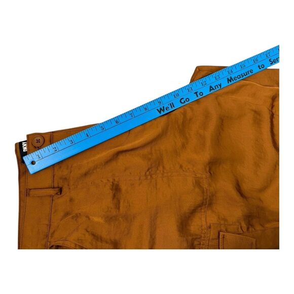 DKNY Women’s Cargo Pants Size 8 Pockets Brown - Picture 9 of 10